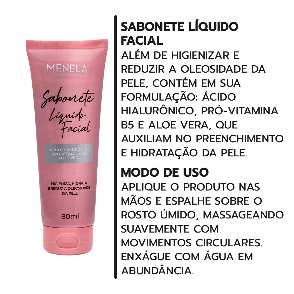 Sabonete Líquido Facial Menela